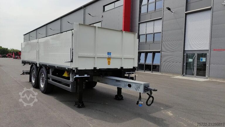 Loading platform PAVIC TBPA18-66E TANDEM BAUSTOFF ANHÄNGER TBPA 18-66E...