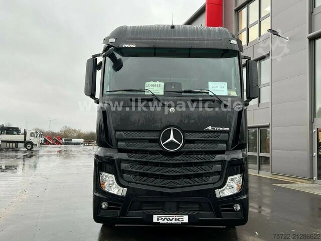 Containertransport Mercedes-Benz Actros 2548 6x2 Containerpritsche Fassi F545RA...