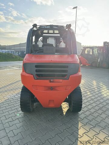 Wózek widłowy z silnikiem wysokoprężnym Linde H45D Containerfähig
