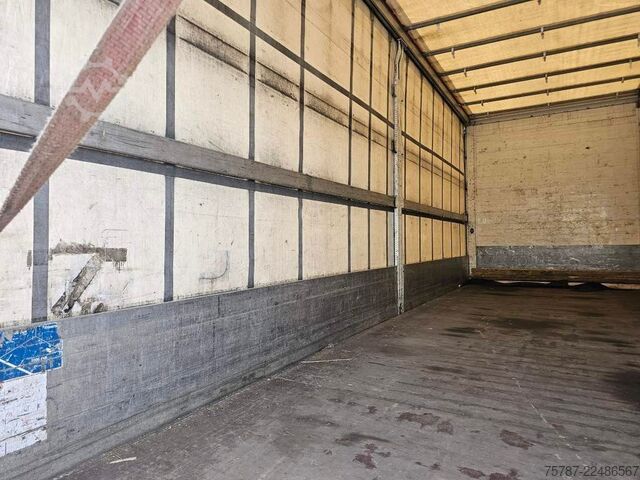 Samochód ciężarowy z plandeką typu platforma DAF DAF CF 310 Space Cab, Gardine, Ladebordwand 1,5