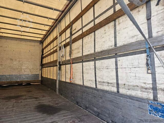 Samochód ciężarowy z plandeką typu platforma DAF DAF CF 310 Space Cab, Gardine, Ladebordwand 1,5