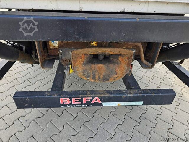 Samochód ciężarowy z plandeką typu platforma DAF DAF CF 310 Space Cab, Gardine, Ladebordwand 1,5