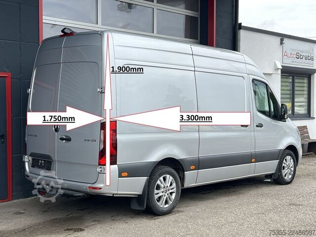 Furgon z wysokim dachem MERCEDES-BENZ Sprinter 319 CDI DISTRONIC NAVI 10MBUX 360° CAM