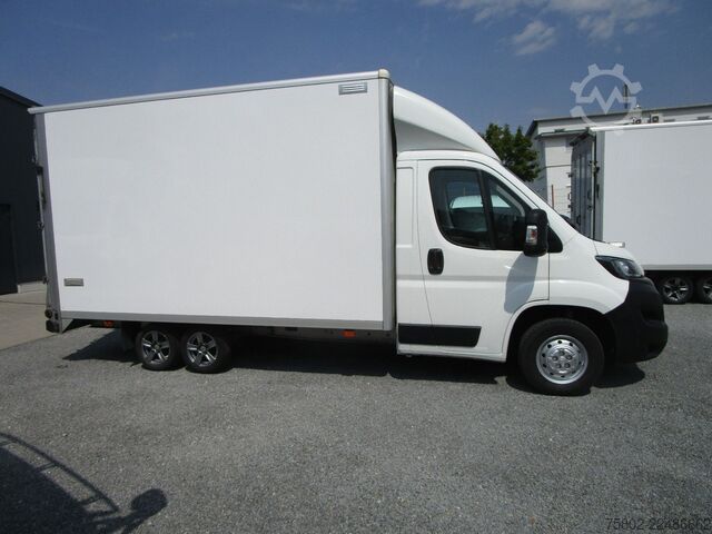 Sandučar PEUGEOT Boxer  2.0L 130PS*3-Achser+Türen+Rampe hinten*