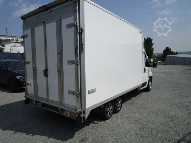 Sandučar PEUGEOT Boxer  2.0L 130PS*3-Achser+Türen+Rampe hinten*