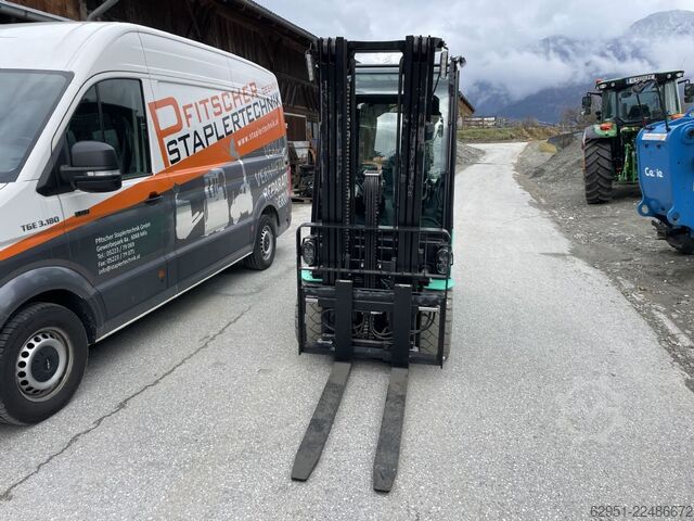 Elektrisk 4 -hjulig gaffeltruck Mitsubishi FB35N