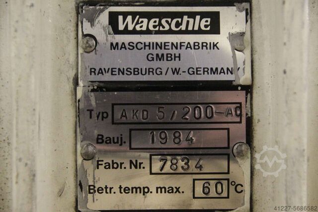 Écluse rotative 0,37 kW 32 tr/min Waeschle AKD5/200-AC