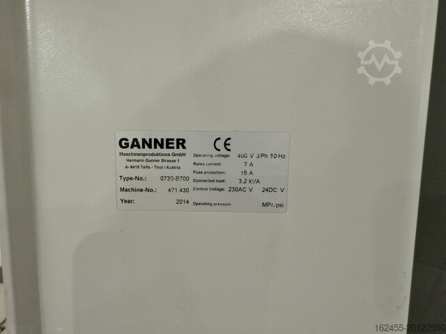 Prensa de carcaça GANNOMAT Concept 70 Eco