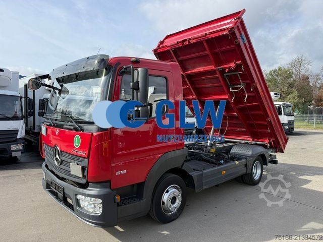 Trostrani kiper kombi MERCEDES-BENZ ATEGO 818 K Kipper MEILLER 3-Seiten*KLIMA+AHK