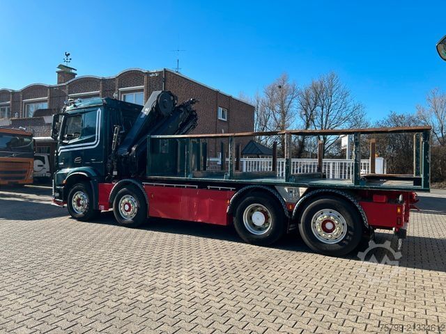 Lastbilmonteret kran MERCEDES-BENZ 3253 + HIAB 302 Kran 8x2-4 HAD ALLRAD