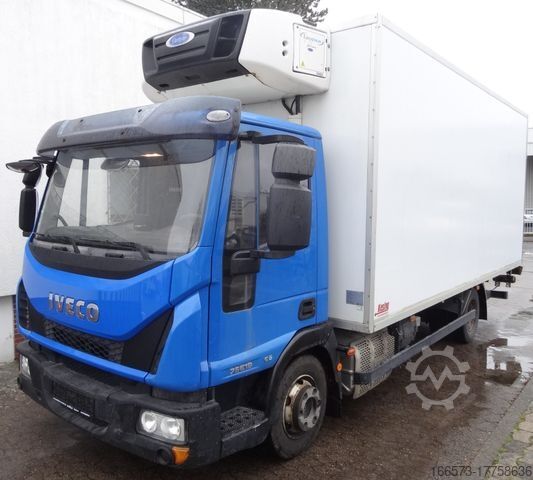 Koelwagen met geïsoleerde laadbak IVECO Eurocargo 75E19 LBW Motor 61000km