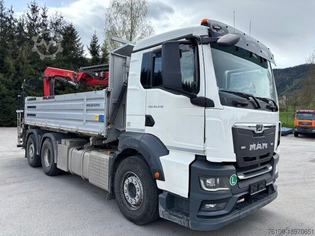 Kipper vrachtwagen MAN TGS 26.430+PK 18502