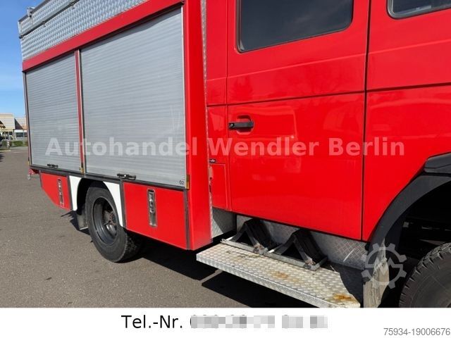 Vacuümtankwagen MAN 12.232 4x4 Firefighter Tank 1200l orig 19tkm