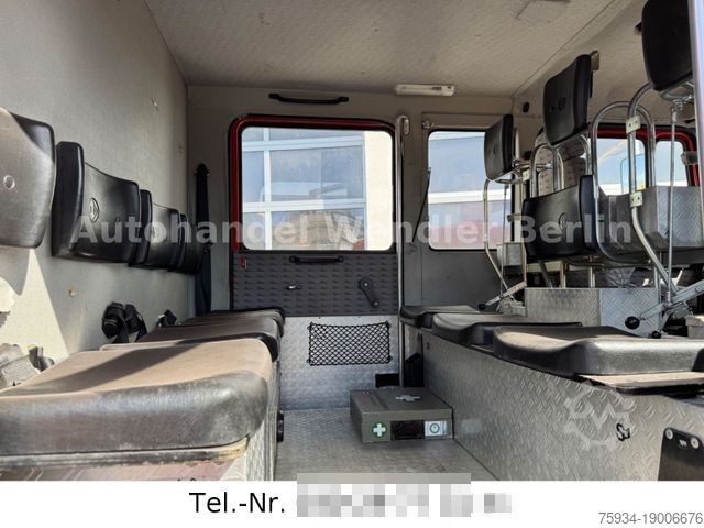 Vacuümtankwagen MAN 12.232 4x4 Firefighter Tank 1200l orig 19tkm