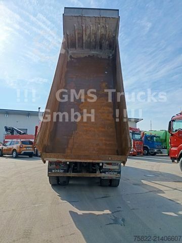 Damperli kamyon MAN TGS 41.480 / 8x6 / Manual / full Steel / Mulde
