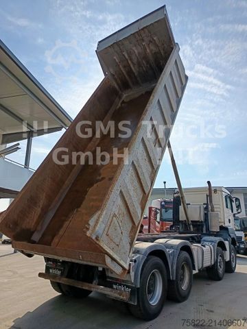 Damperli kamyon MAN TGS 41.480 / 8x6 / Manual / full Steel / Mulde