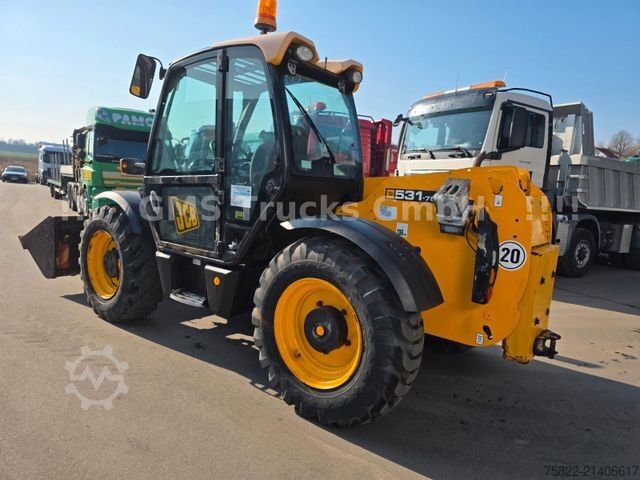 Tekerlekli yükleyici JCB 531-70 Tele Lader Loader / NUR 1600h