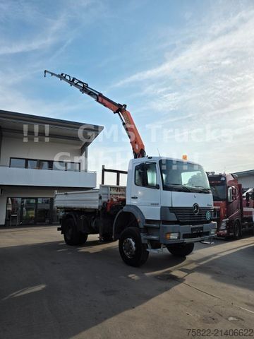 Damperli kamyon MERCEDES-BENZ Atego 1828 / 4X4 ALLRAD / Meiller / 18m Kran