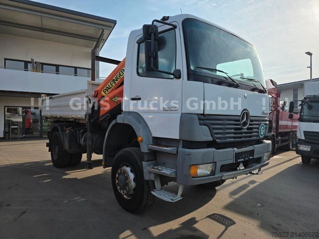 Damperli kamyon MERCEDES-BENZ Atego 1828 / 4X4 ALLRAD / Meiller / 18m Kran