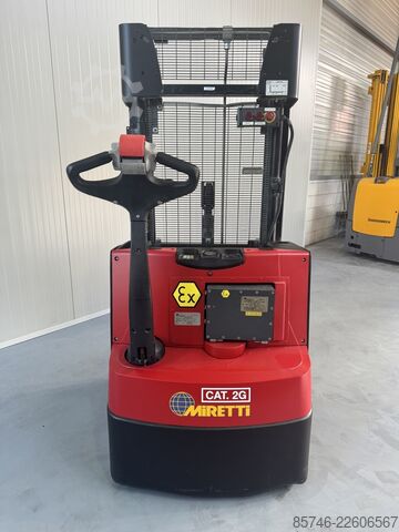 S 1.6 i * DEMÓ * Atex EX * Miretti 2G / Z1 * ÚJ akkumulátor !! HYSTER S 1.6 i * DEMO * Atex EX * Miretti 2G / Z1 * NEW battery !!