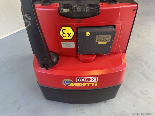 S 1.6 i * DEMÓ * Atex EX * Miretti 2G / Z1 * ÚJ akkumulátor !! HYSTER S 1.6 i * DEMO * Atex EX * Miretti 2G / Z1 * NEW battery !!