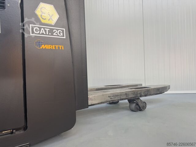 S 1.6 i * DEMÓ * Atex EX * Miretti 2G / Z1 * ÚJ akkumulátor !! HYSTER S 1.6 i * DEMO * Atex EX * Miretti 2G / Z1 * NEW battery !!