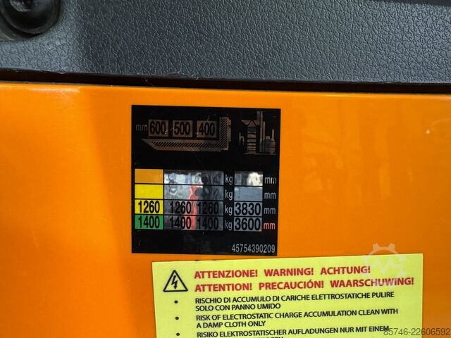 EXV 14 i * DEMÓ * Atex EX * Miretti 3G / Z2 * ÚJ akkumulátor !! STILL EXV 14 i * DEMO * Atex EX * Miretti 3G / Z2 * NEW battery !!