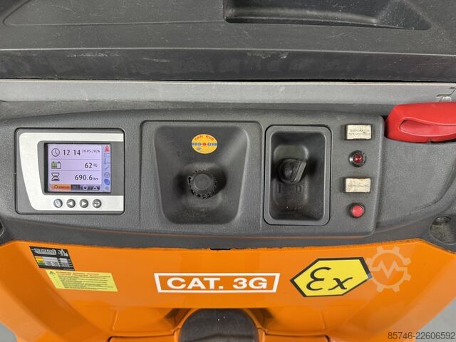 EXV 14 i * DEMÓ * Atex EX * Miretti 3G / Z2 * ÚJ akkumulátor !! STILL EXV 14 i * DEMO * Atex EX * Miretti 3G / Z2 * NEW battery !!