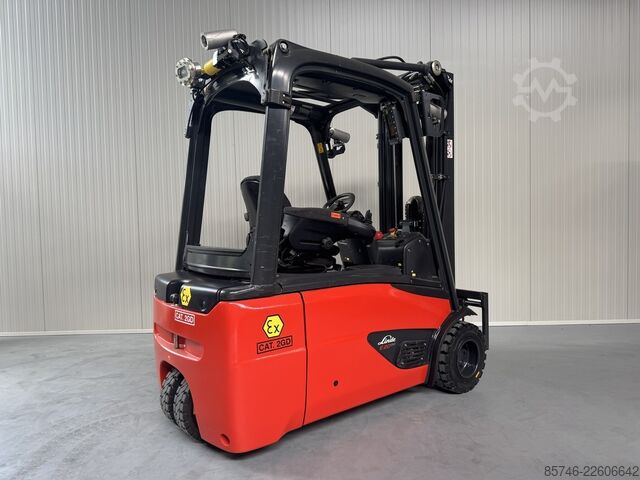 E 20 L - 386 / 02 Evo * Atex EX * Proplan 2GD / Z1 & 21 & 22 * Triplex FFL * ÚJ akkumulátor !! LINDE E 20 L - 386 / 02 Evo * Atex EX * Proplan 2GD / Z1 & 21 & 22 * Triplex FFL * NEW battery !!