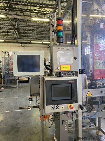 Linia do napełniania, ważenia i pakowania Ishida - Rovema - Paal Filling, weighing and packaging line