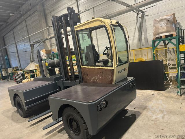 Sidlastande gaffeltruck Hubtex LQG60/12/50 / LPG / 6000 kg