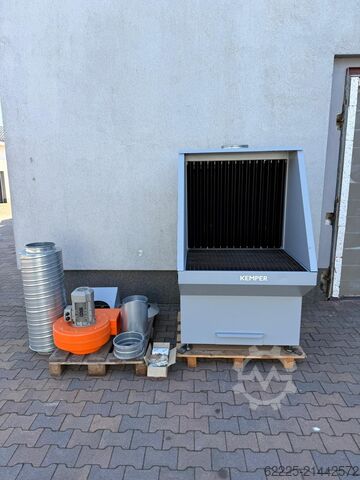 Table de ponçage avec extraction KEMPER KEMPER KEMPER 998200004/92 215