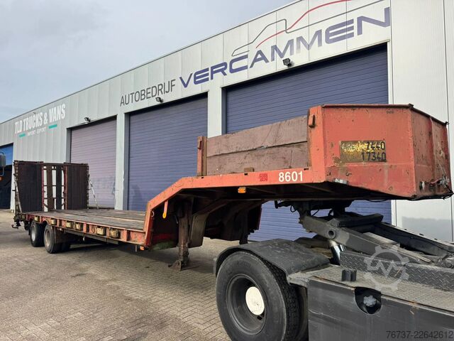 Tieflader Fruehauf **FULL STEEL-BELGIAN ORIGINE**
