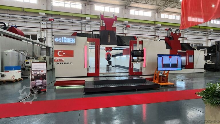 Frezarka portalowa CNC - 5 osi - symultaniczna IGREK FR 3500 XL