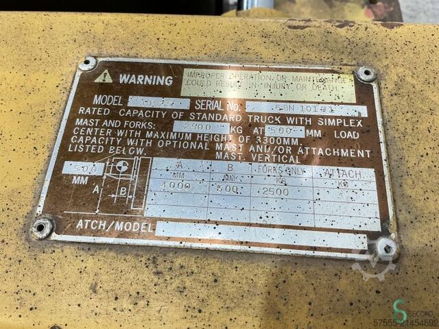 Gaffeltruck Caterpillar DP 25