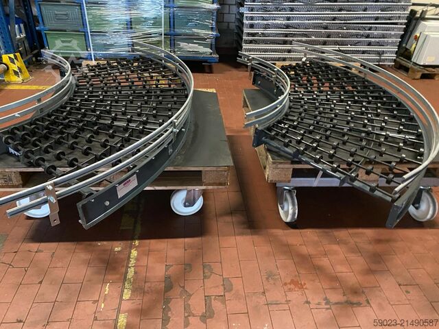 Rolbaanbocht, rollenbaanbocht Costo Röllchenbahnkurve 90 Grad