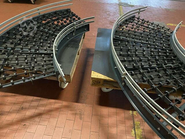 Rolbaanbocht, rollenbaanbocht Costo Röllchenbahnkurve 90 Grad