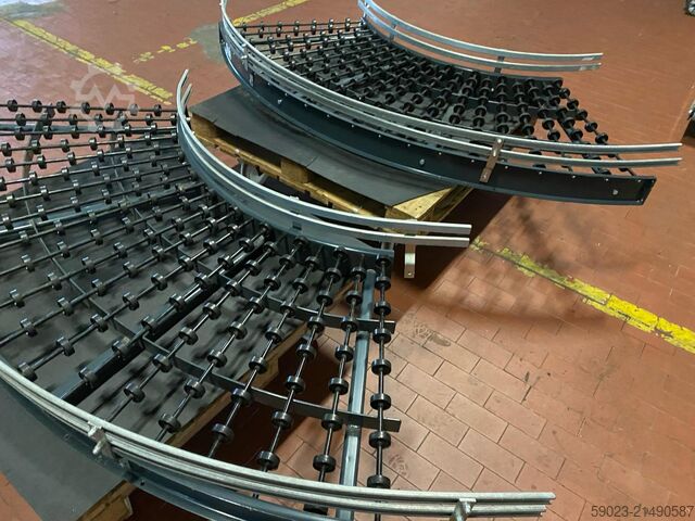 Rolbaanbocht, rollenbaanbocht Costo Röllchenbahnkurve 90 Grad