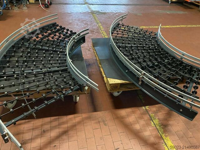 Rolbaanbocht, rollenbaanbocht Costo Röllchenbahnkurve 90 Grad