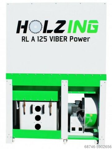 Stationair afzuigsysteem 4500 m3h Holzing RLA 125 VIBER Power 4500 m3h