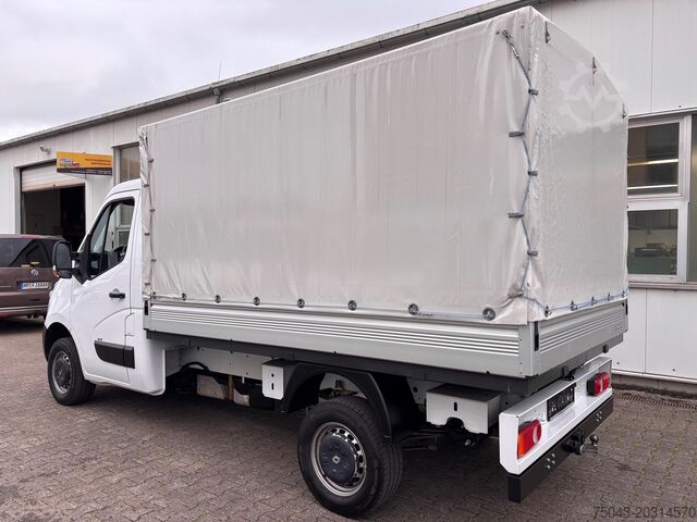 Transporter med lad og presenning Renault Master 3,5T Plane*Allrad*Klima*1.Hand*