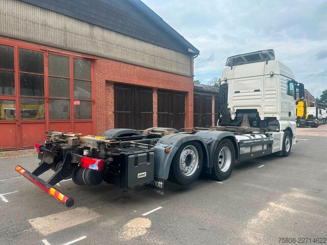 Değiştirilebilir kasalı kamyon MAN TGX 26.470 6x2 BDF XLX Intarder ACC LGS NAVI