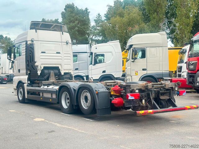 Değiştirilebilir kasalı kamyon MAN TGX 26.470 6x2 BDF XLX Intarder ACC LGS NAVI