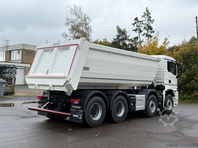 Billenő teherautó MAN TGS 35.480 BB 8X4 Mulden Kipper 5X Vorhanden