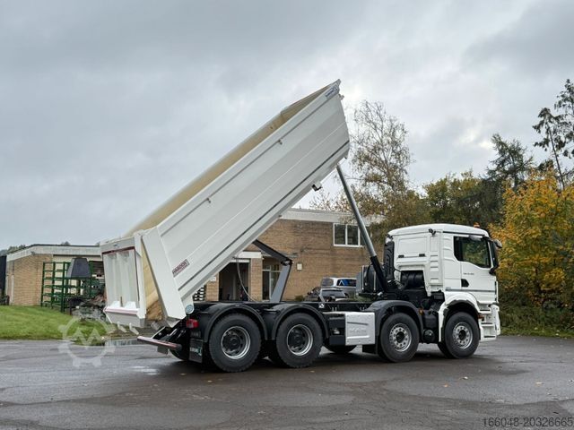 Kiepwagen MAN TGS 35.480 BB 8X4 Mulden Kipper 5X Vorhanden