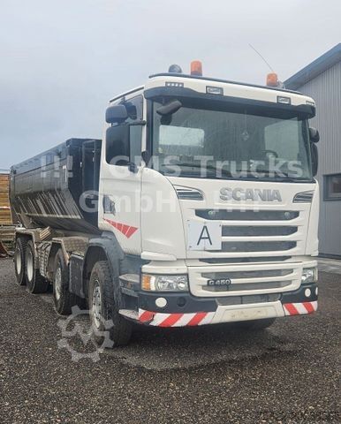 Camion benne SCANIA G450 / ISO Thermo Mulde / 8X4 / Opti Cruise