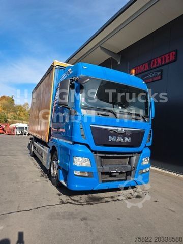 Camion plateau avec bâche MAN TGX 18.440 / 6,1m / Autom + Ret