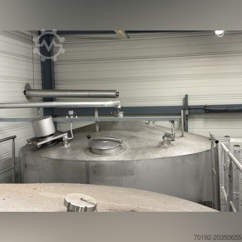 Cuves de stockage de 25 000 litres thermorégulables en V4A avec manteau isolant entièrement soudé Behälterbau Bader GmbH 9862