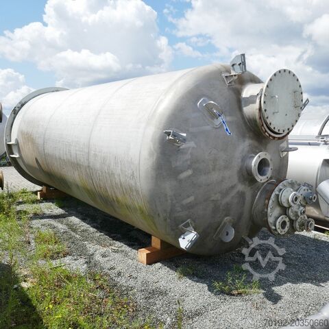 27200 liter opslagtank gemaakt van V4A INOX - MAURER AG K0116
