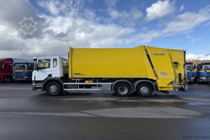 Vuilniswagen Scania P360 LB 6x2 Faun / Swiss-Vehicle